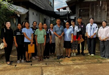 ลงพื้นที่เยี่ยมบ้าน